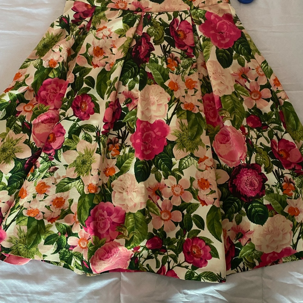 Eliza J Floral Skirt